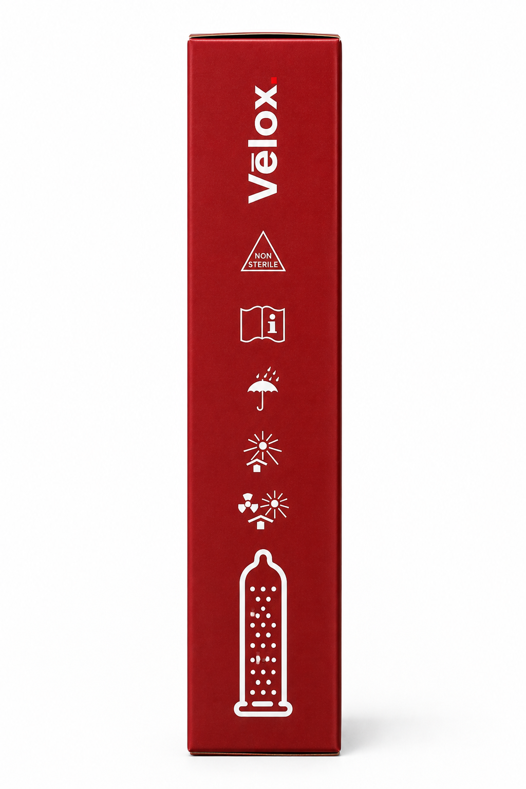 Velox Strawberry Extra Dotted - 10 Condoms