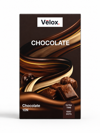 Velox Chocolate Smooth Glide - 10 Condoms