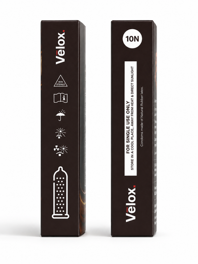Velox Chocolate Smooth Glide - 10 Condoms