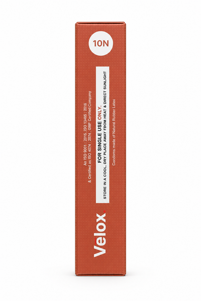 Velox Lichi Extra Dotted - 10 Condoms